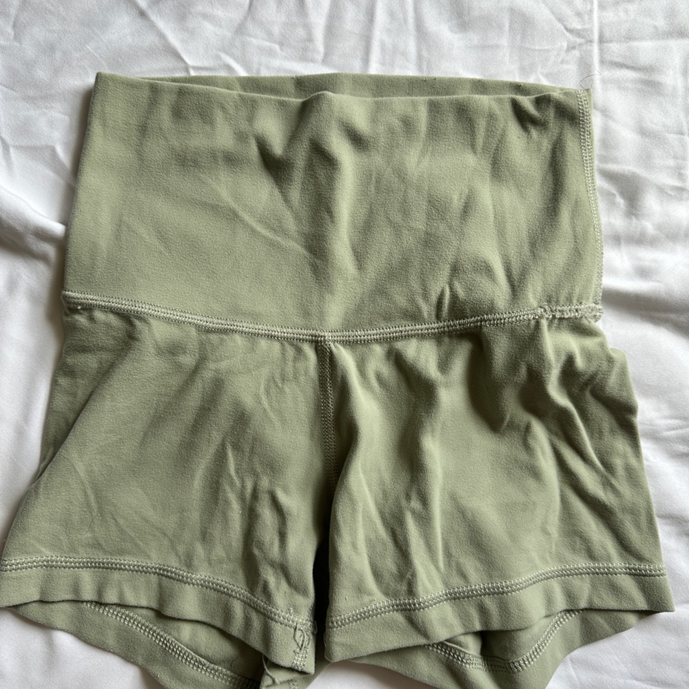 TNA Sage Green Casual Shorts